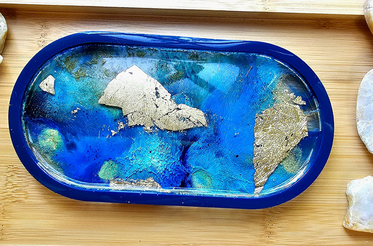 Jewelry trinket tray/ oval tray/ vanity tray/ change tray/flower trays/ Catchall tray