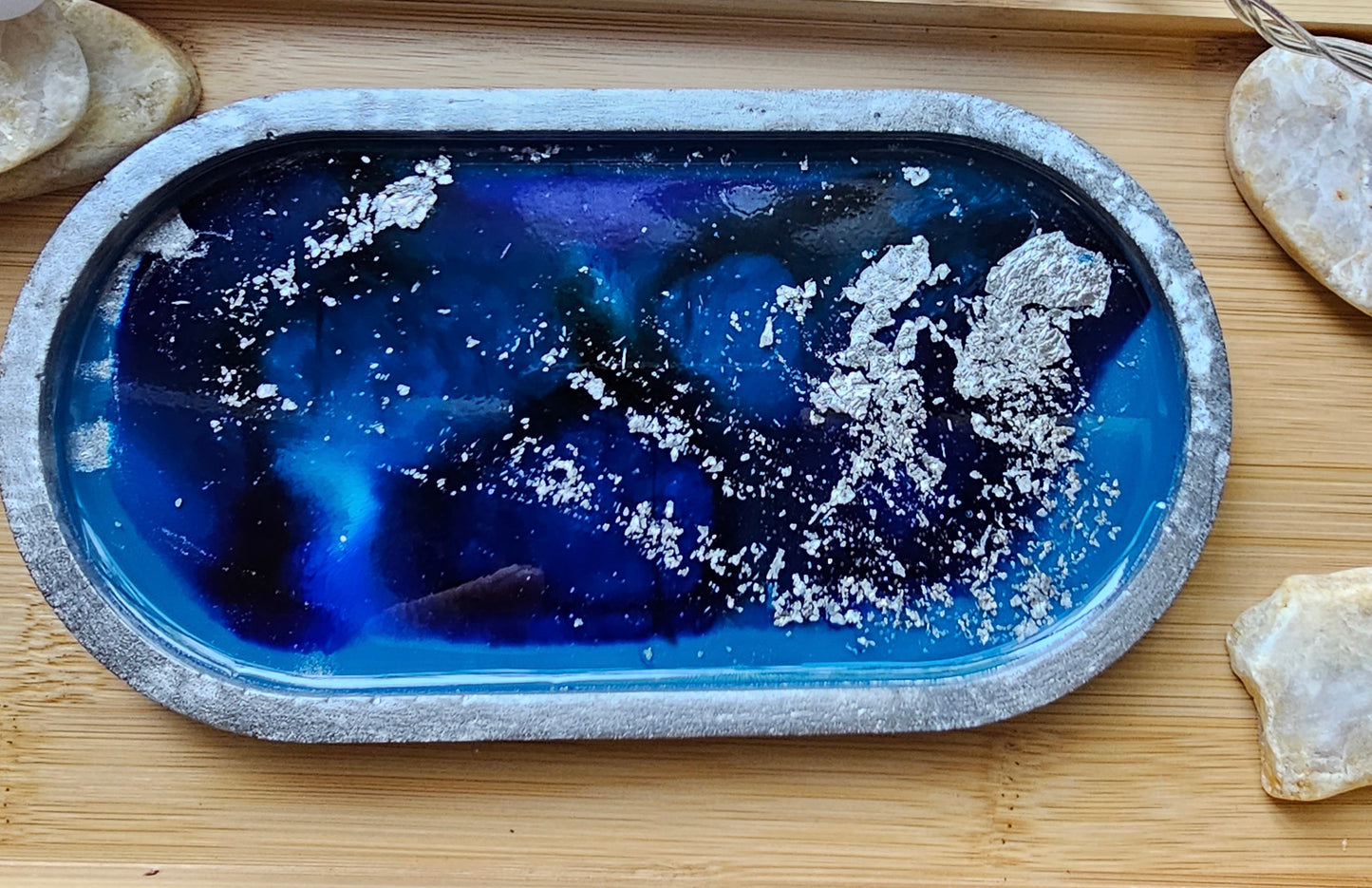 Jewelry trinket tray/ oval tray/ vanity tray/ change tray/flower trays/ Catchall tray