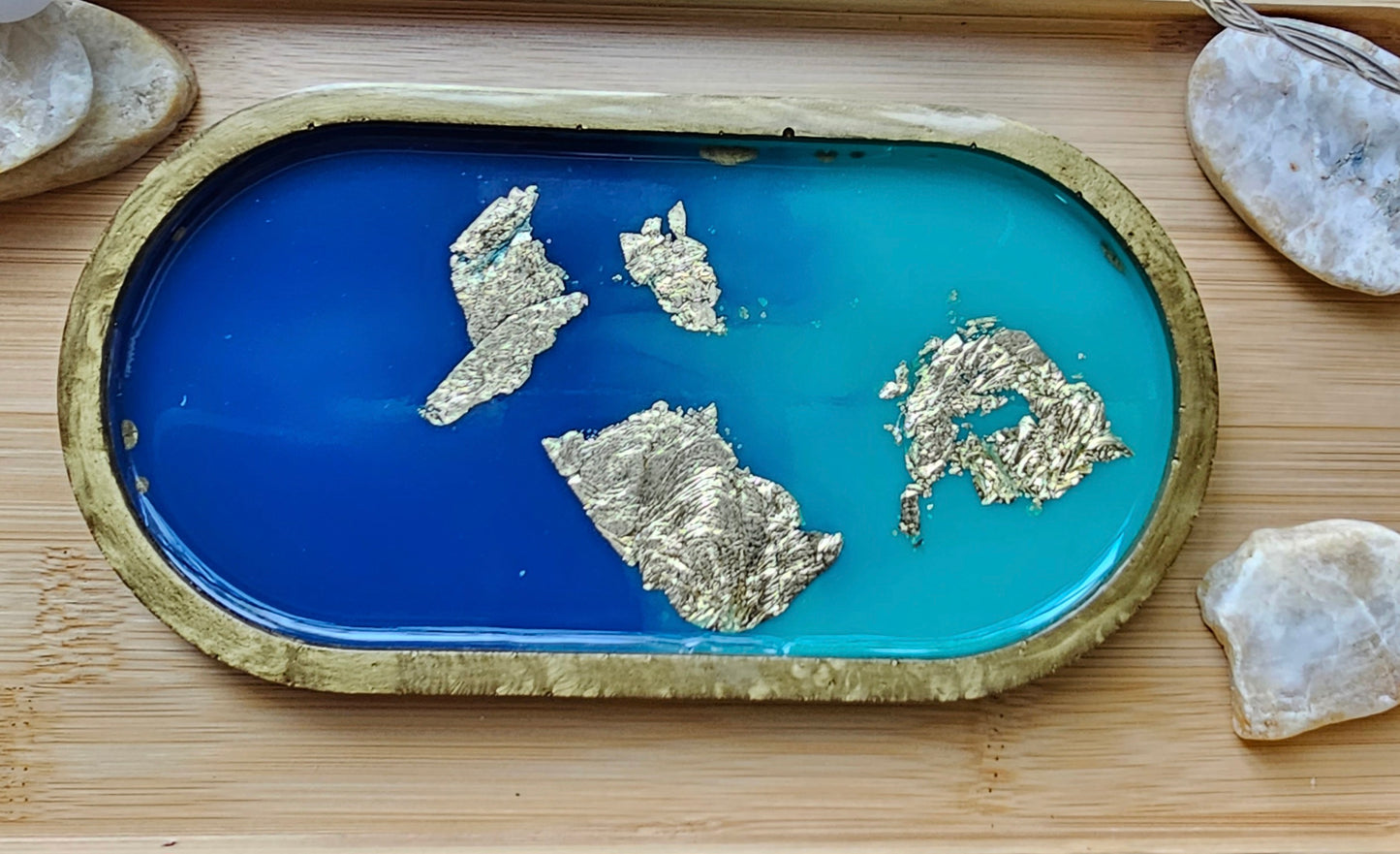 Jewelry trinket tray/ oval tray/ vanity tray/ change tray/flower trays/ Catchall tray