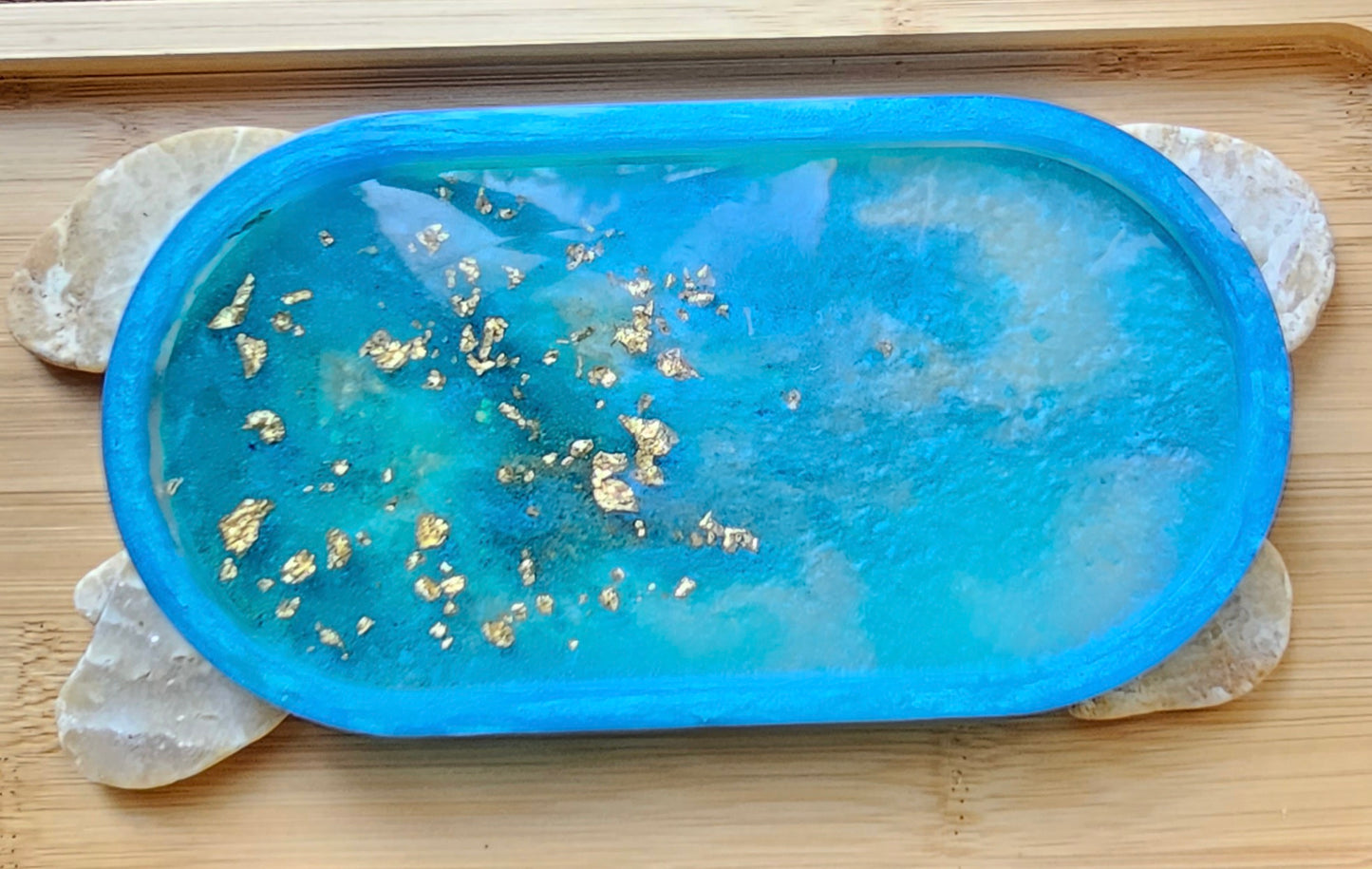 Jewelry trinket tray/ oval tray/ vanity tray/ change tray/flower trays/ Catchall tray