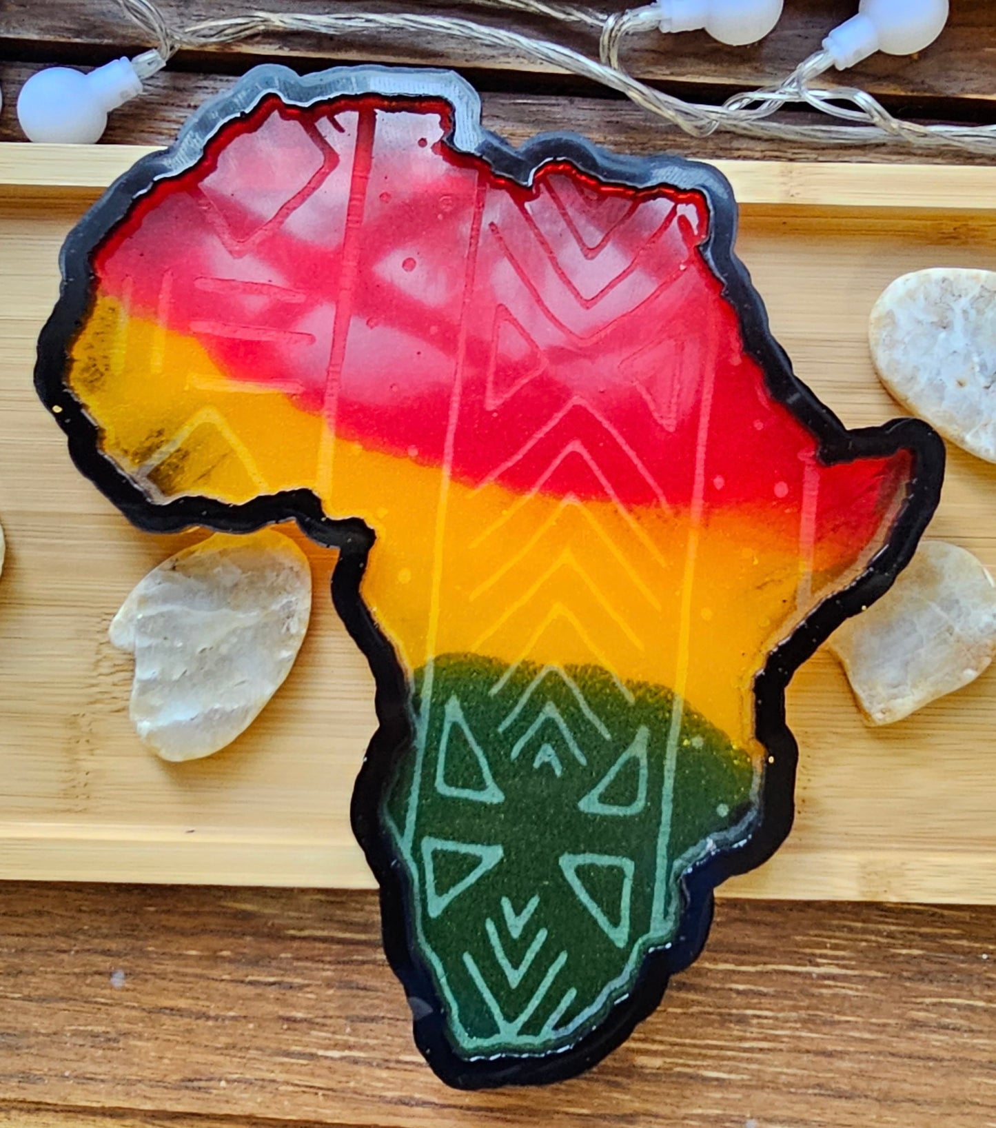 Africa Tray/ Afro Queen tray