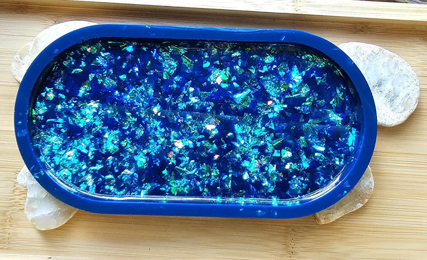 Jewelry trinket tray/ oval tray/ vanity tray/ change tray/flower trays/ Catchall tray