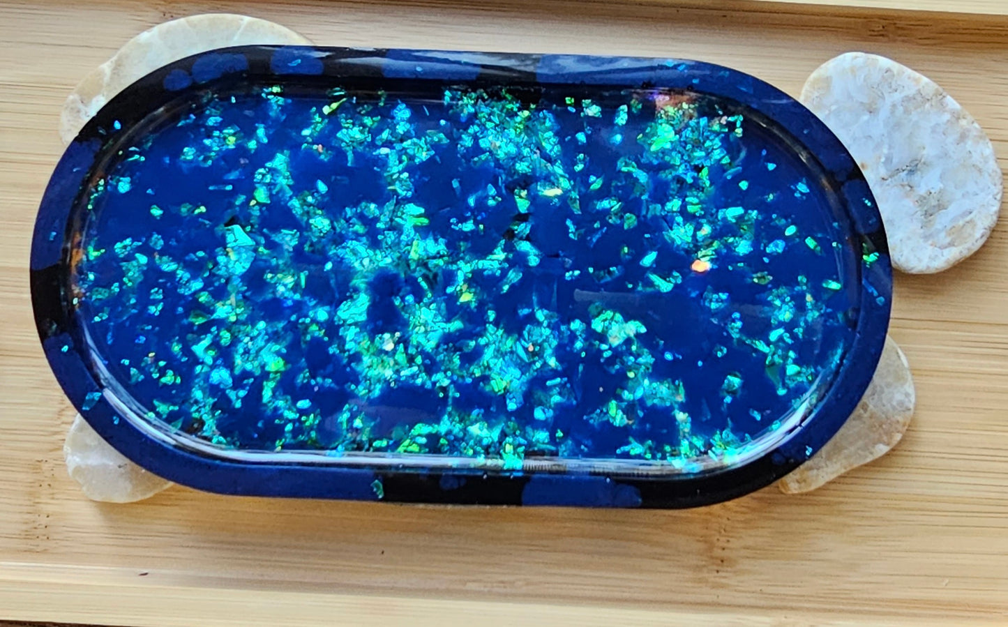 Jewelry trinket tray/ oval tray/ vanity tray/ change tray/flower trays/ Catchall tray