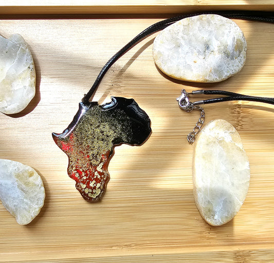 Africa necklace/ Afro queen necklace