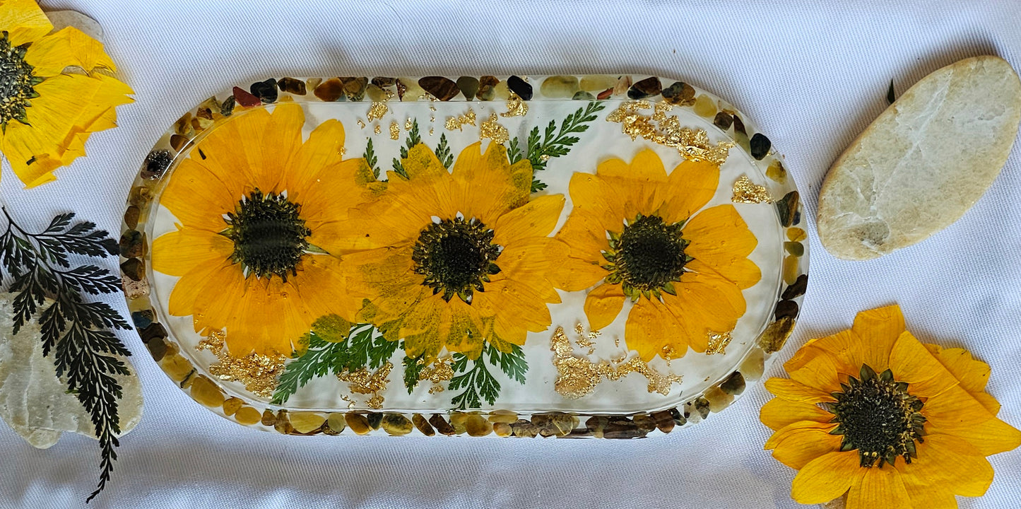 Jewelry trinket tray/ oval tray/ vanity tray/ change tray/flower trays/ Catchall tray