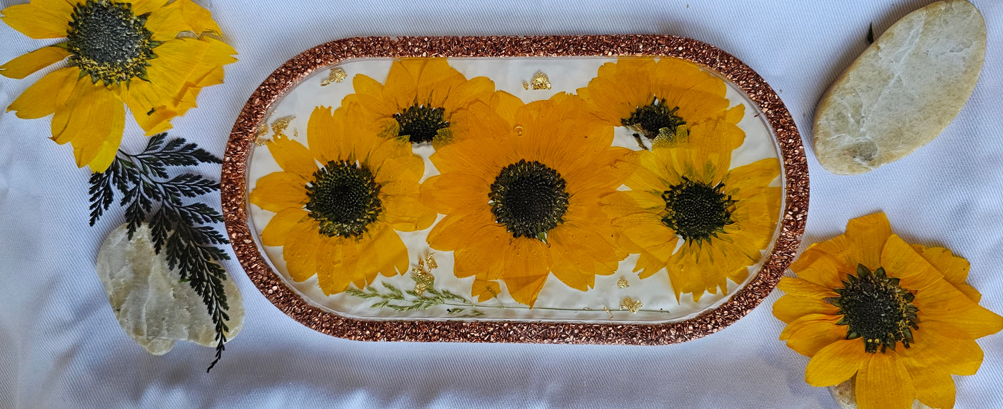 Jewelry trinket tray/ oval tray/ vanity tray/ change tray/flower trays/ Catchall tray