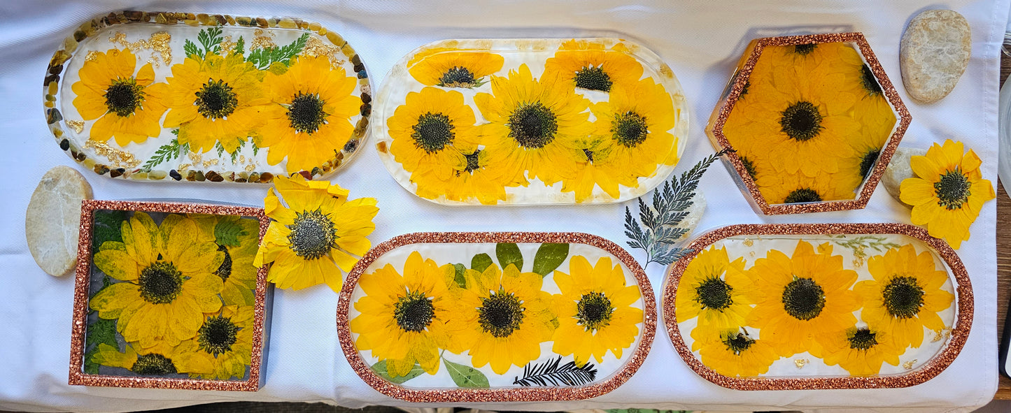 Jewelry trinket tray/ oval tray/ vanity tray/ change tray/flower trays/ Catchall tray