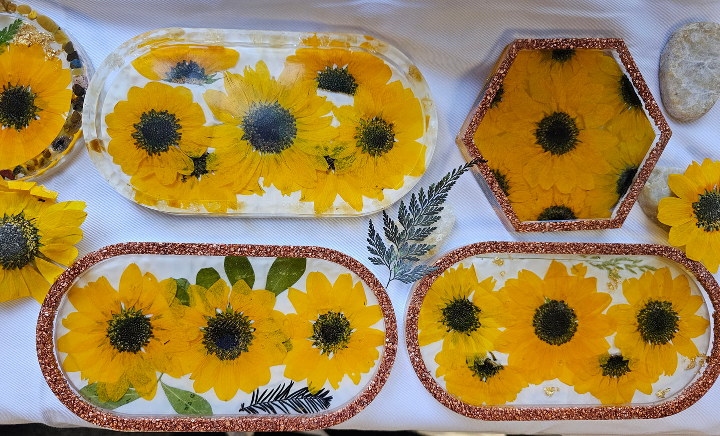 Jewelry trinket tray/ oval tray/ vanity tray/ change tray/flower trays/ Catchall tray