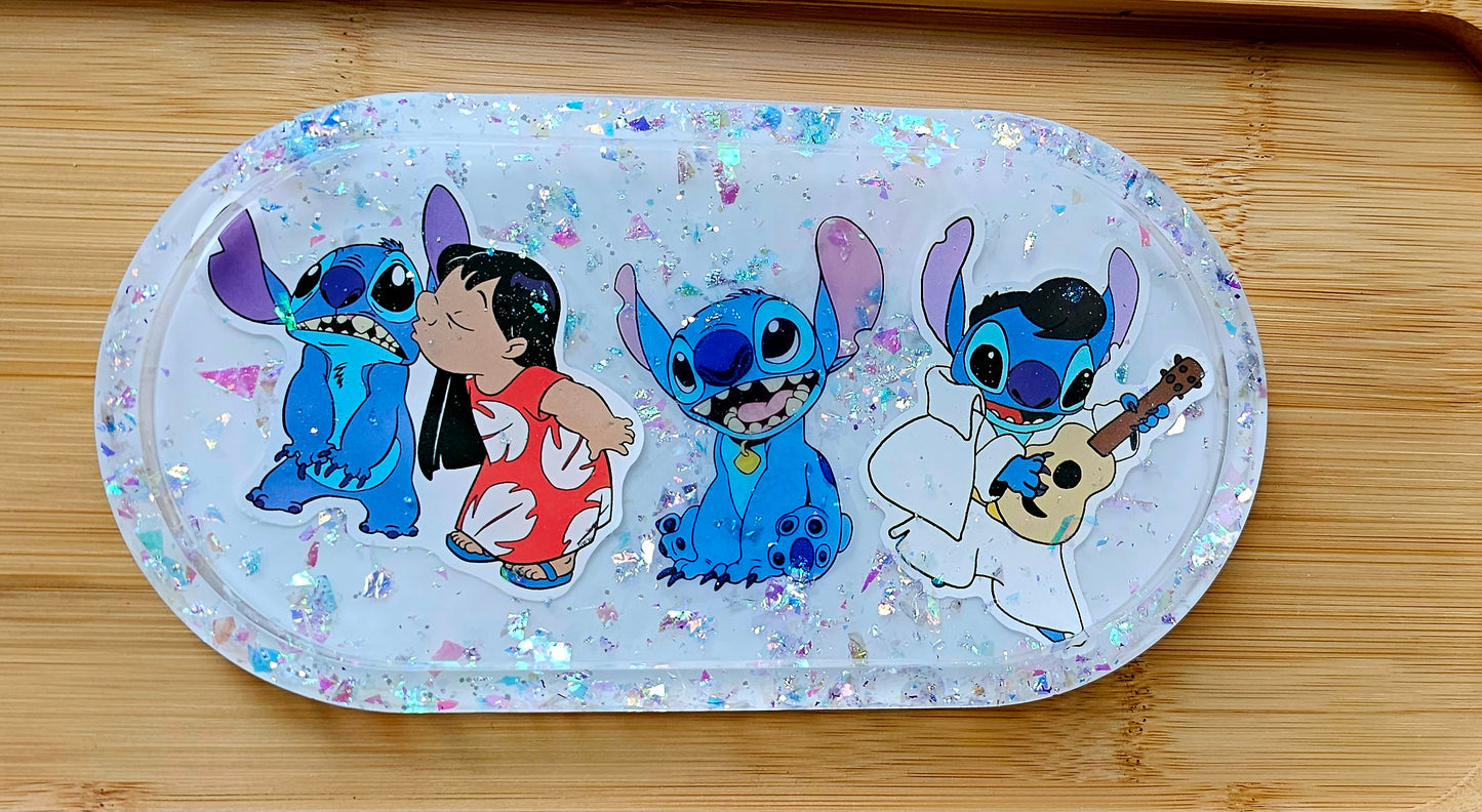 Jewelry trinket tray/ oval tray/ vanity tray/ change tray/flower trays/ Catchall tray