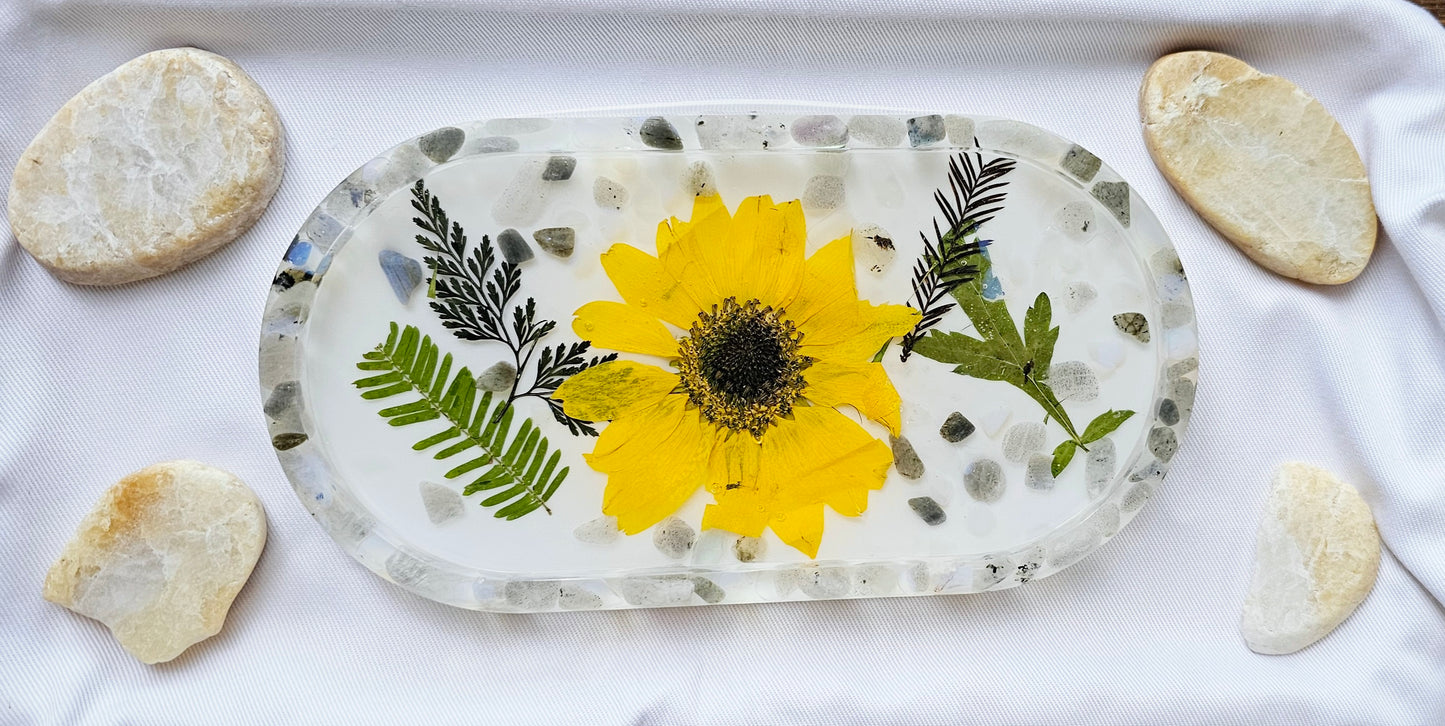 Jewelry trinket tray/ oval tray/ vanity tray/ change tray/flower trays/ Catchall tray