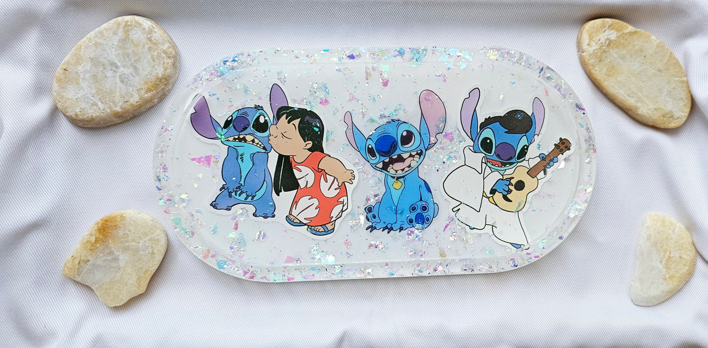 Jewelry trinket tray/ oval tray/ vanity tray/ change tray/flower trays/ Catchall tray