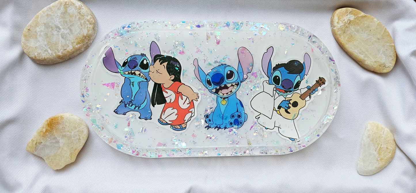 Jewelry trinket tray/ oval tray/ vanity tray/ change tray/flower trays/ Catchall tray