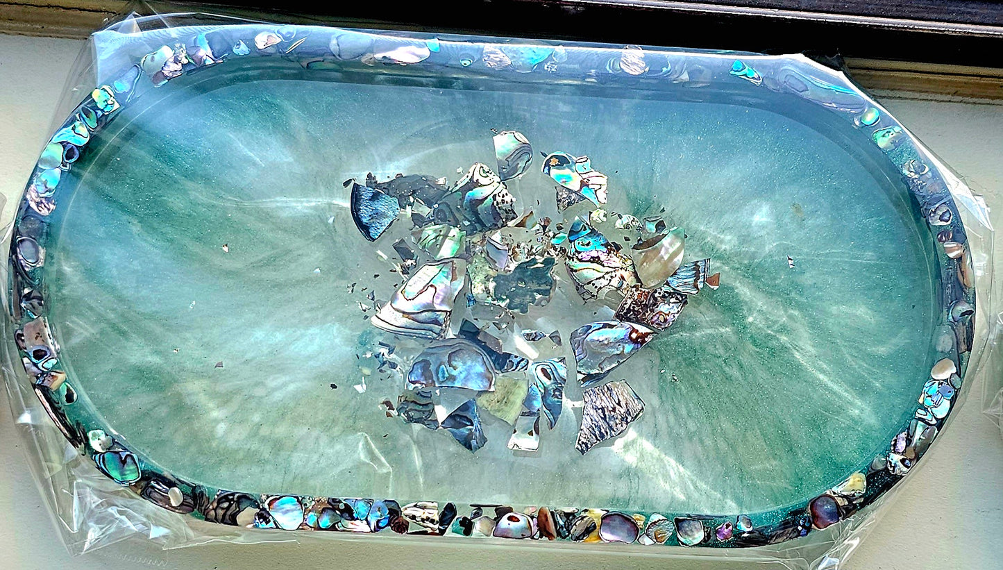 Jewelry trinket tray/ oval tray/ vanity tray/ change tray/flower trays/ Catchall tray
