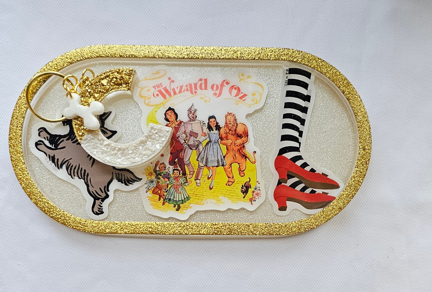Jewelry trinket tray/ oval tray/ vanity tray/ change tray/flower trays/ Catchall tray