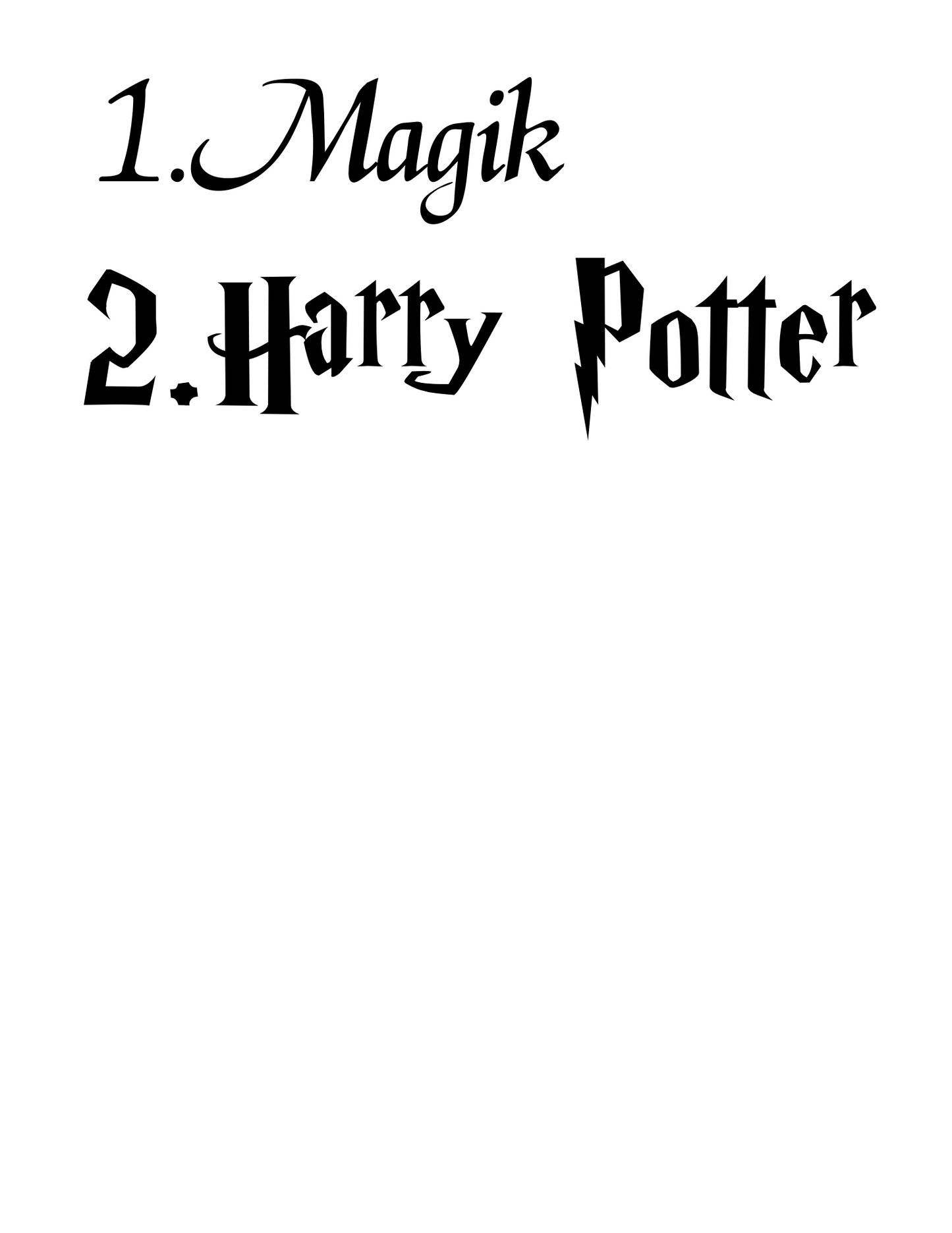 Harry Potter set/ Gift sets