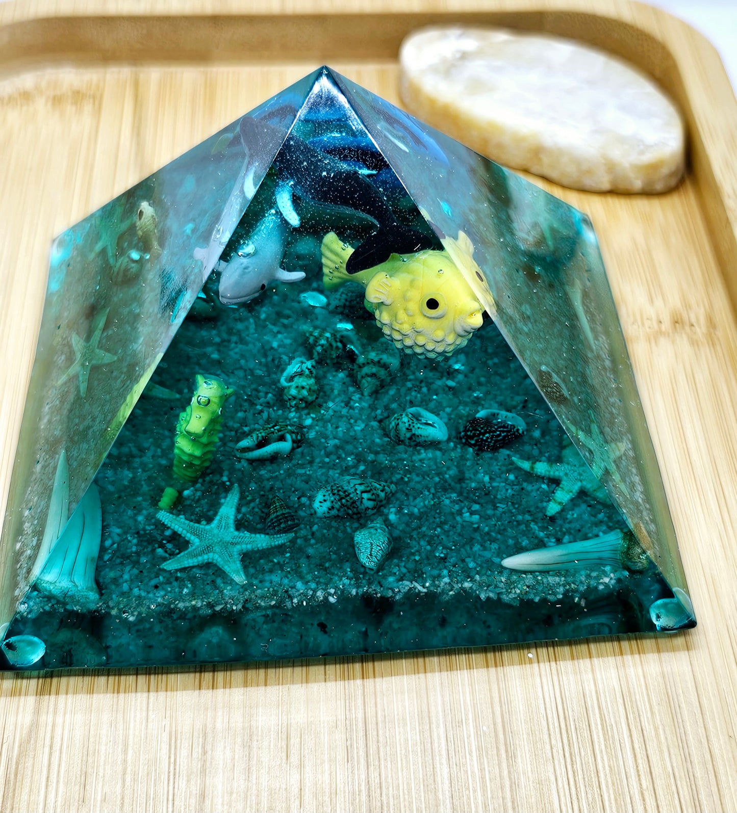 Under the sea pyramid
