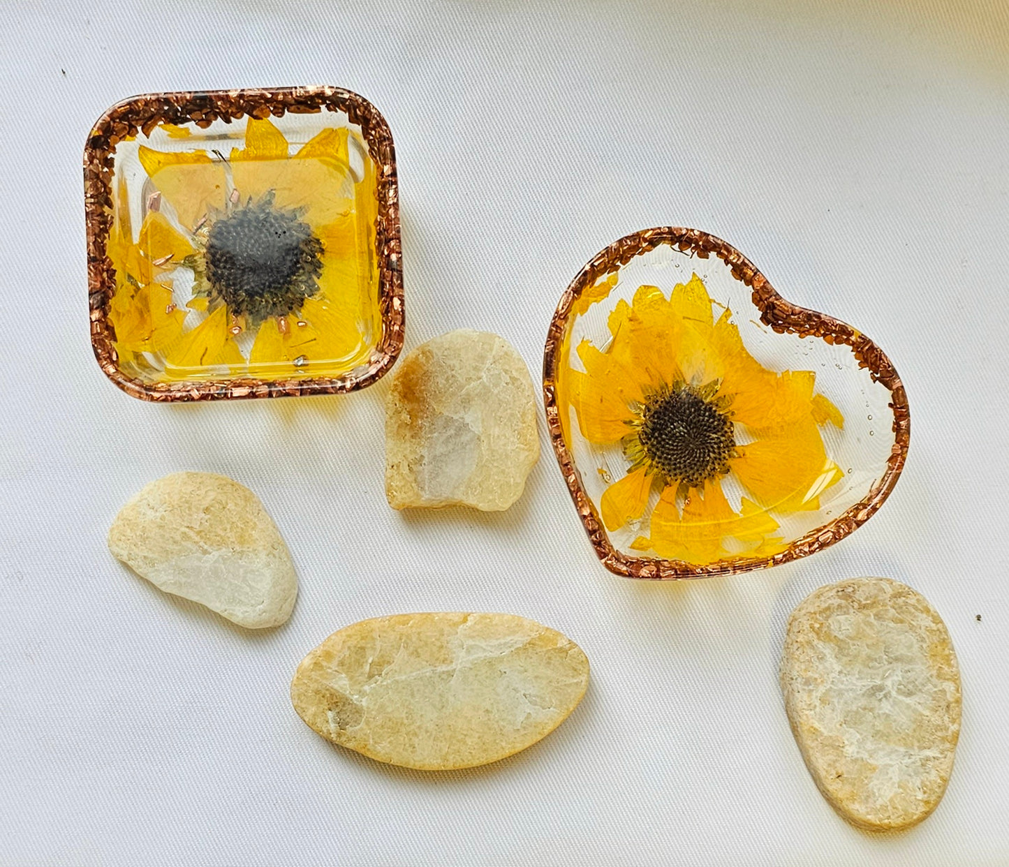 Floral Ring Dish/trinket tray
