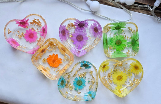 Floral Ring Dish/trinket tray