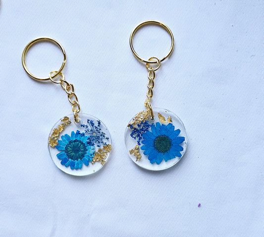 Bag Charms/Floral keychains