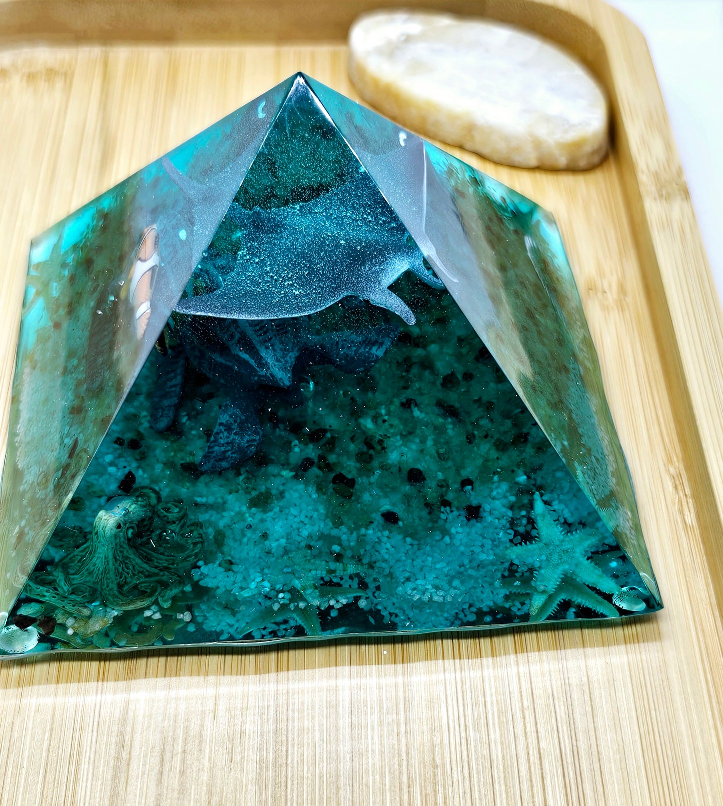 Under the sea pyramid