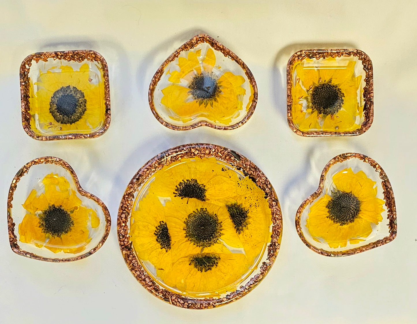 Floral Ring Dish/trinket tray