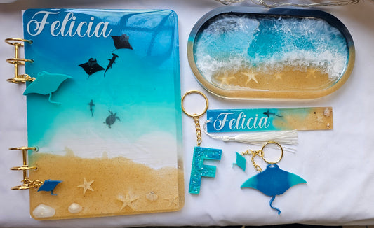 Personalized resin Gift Set / bridesmaids gift sets/ Gift sets