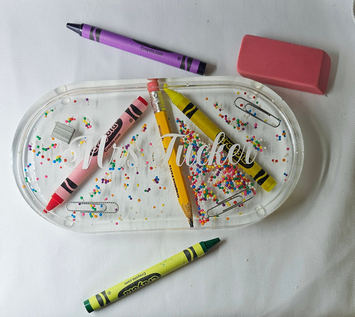 Teacher Appreciation Gift, Teacher Catch All Tray, Personalized Teacher Present