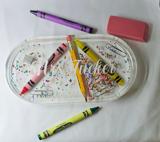Teacher Appreciation Gift, Teacher Catch All Tray, Personalized Teacher Present