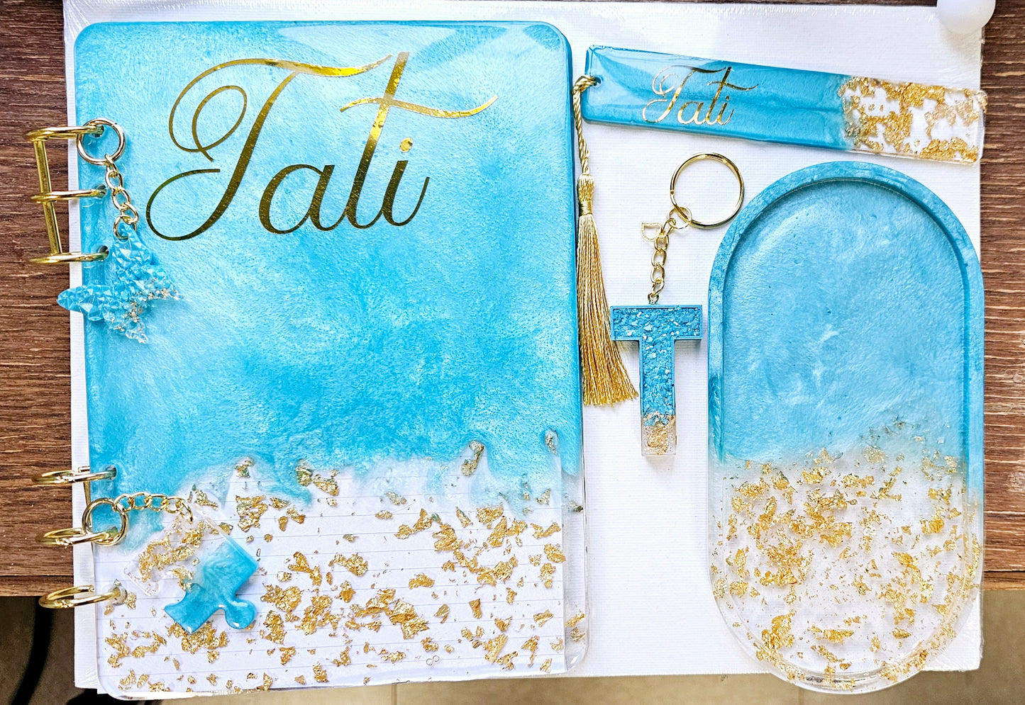 Personalized resin Gift Set / bridesmaids gift sets/ Gift sets