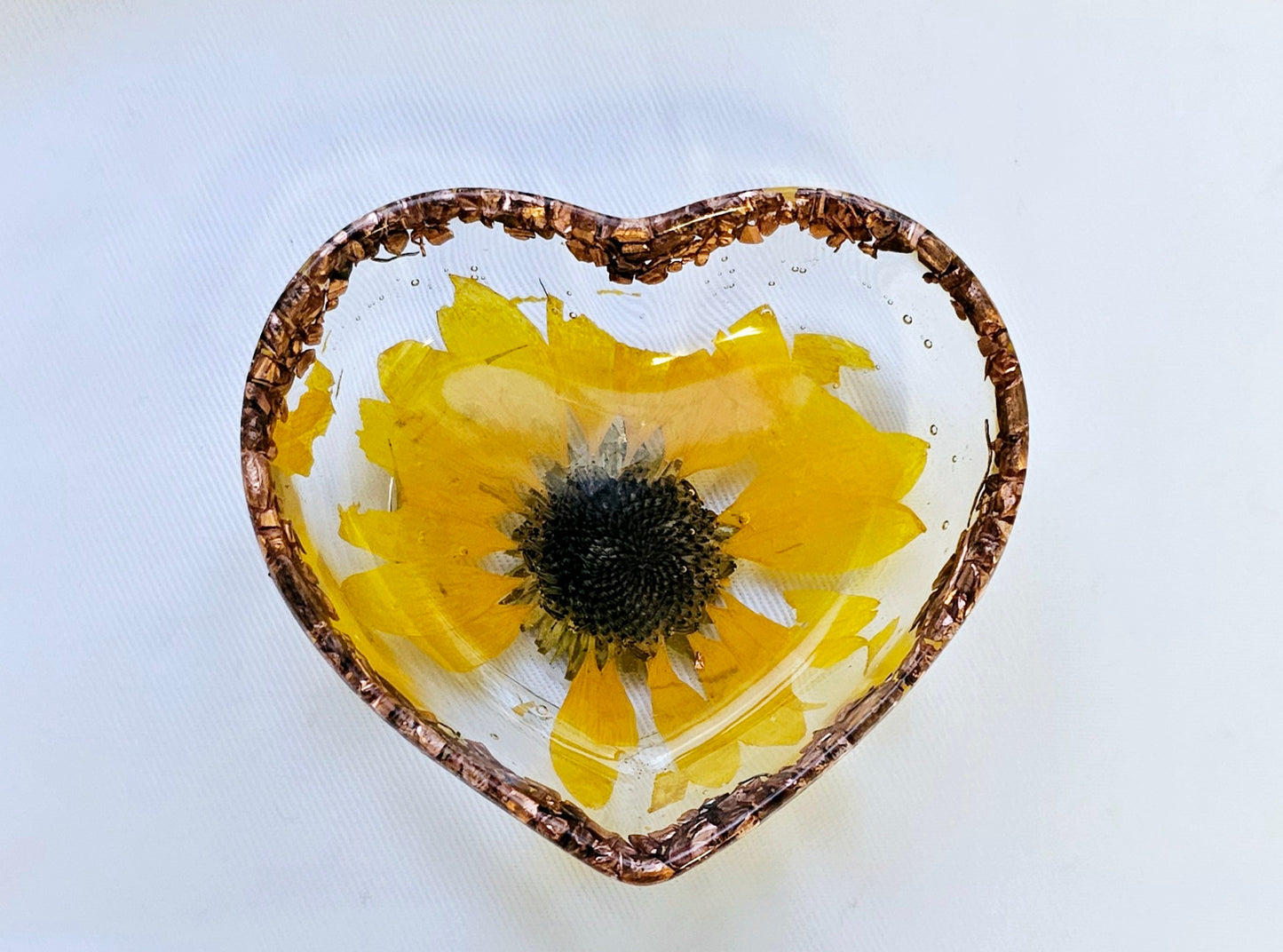 Floral Ring Dish/trinket tray
