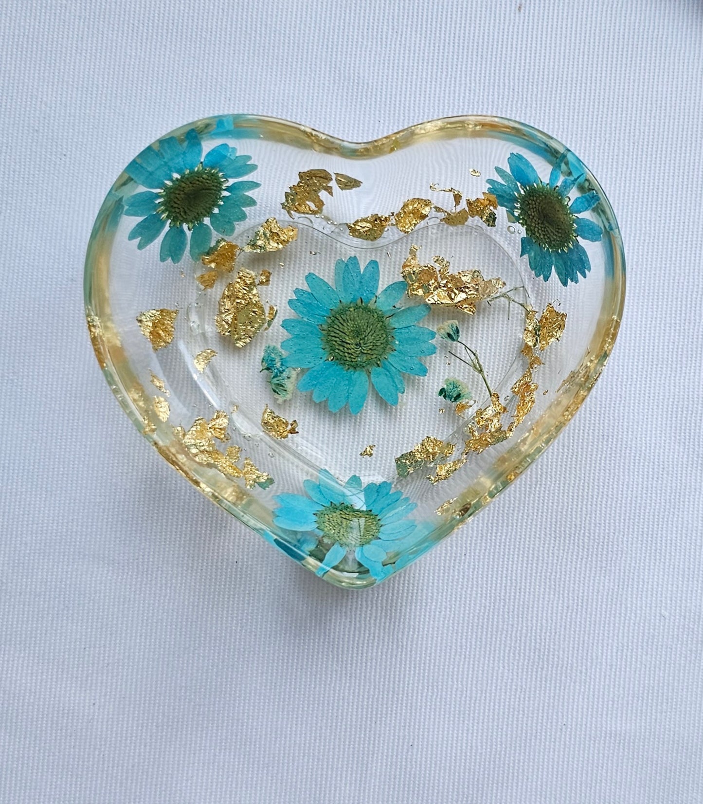 Floral Ring Dish/trinket tray