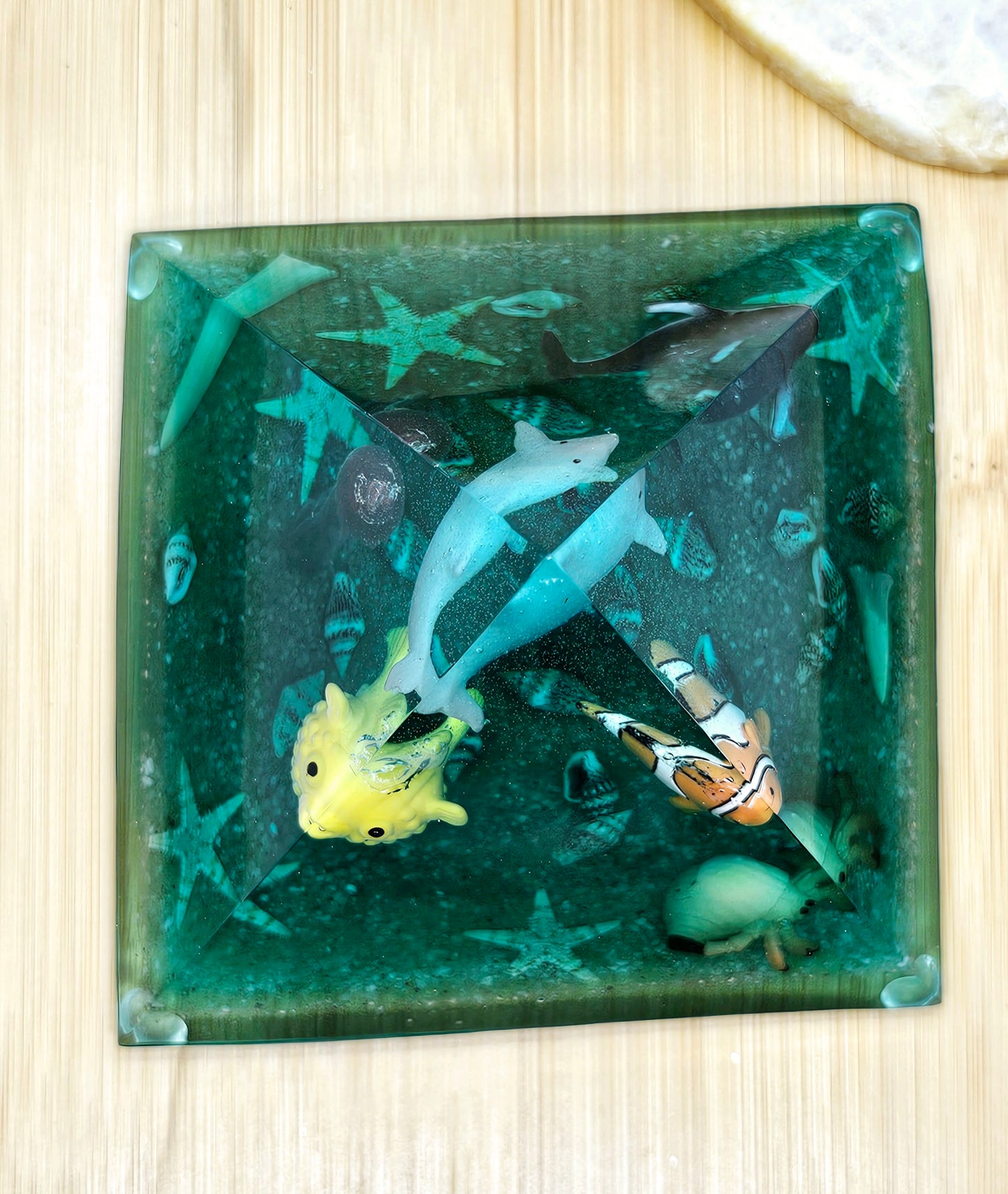 Under the sea pyramid