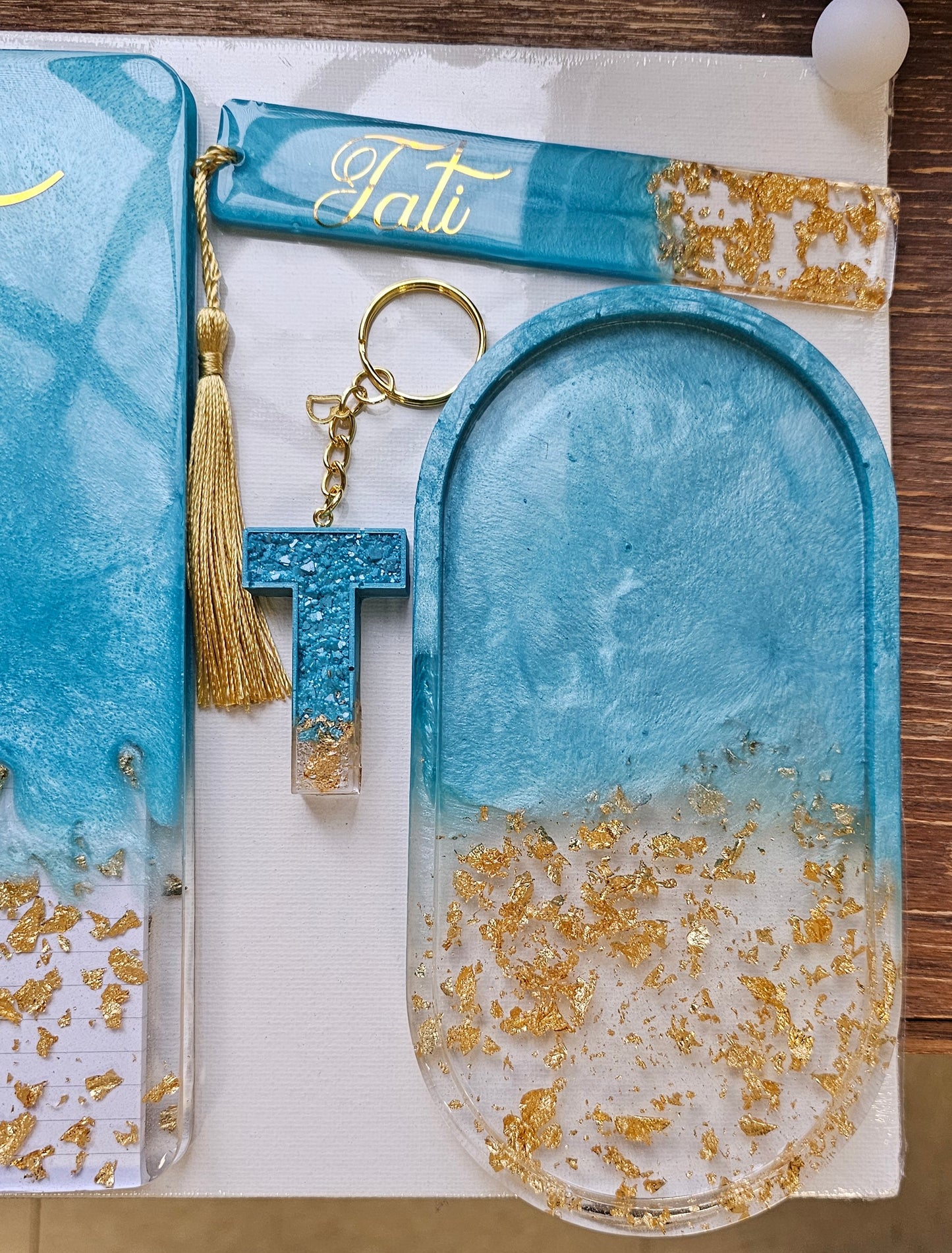 Personalized resin Gift Set / bridesmaids gift sets/ Gift sets