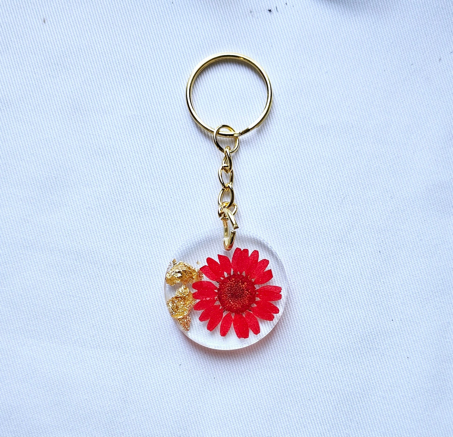 Bag Charms/Floral keychains