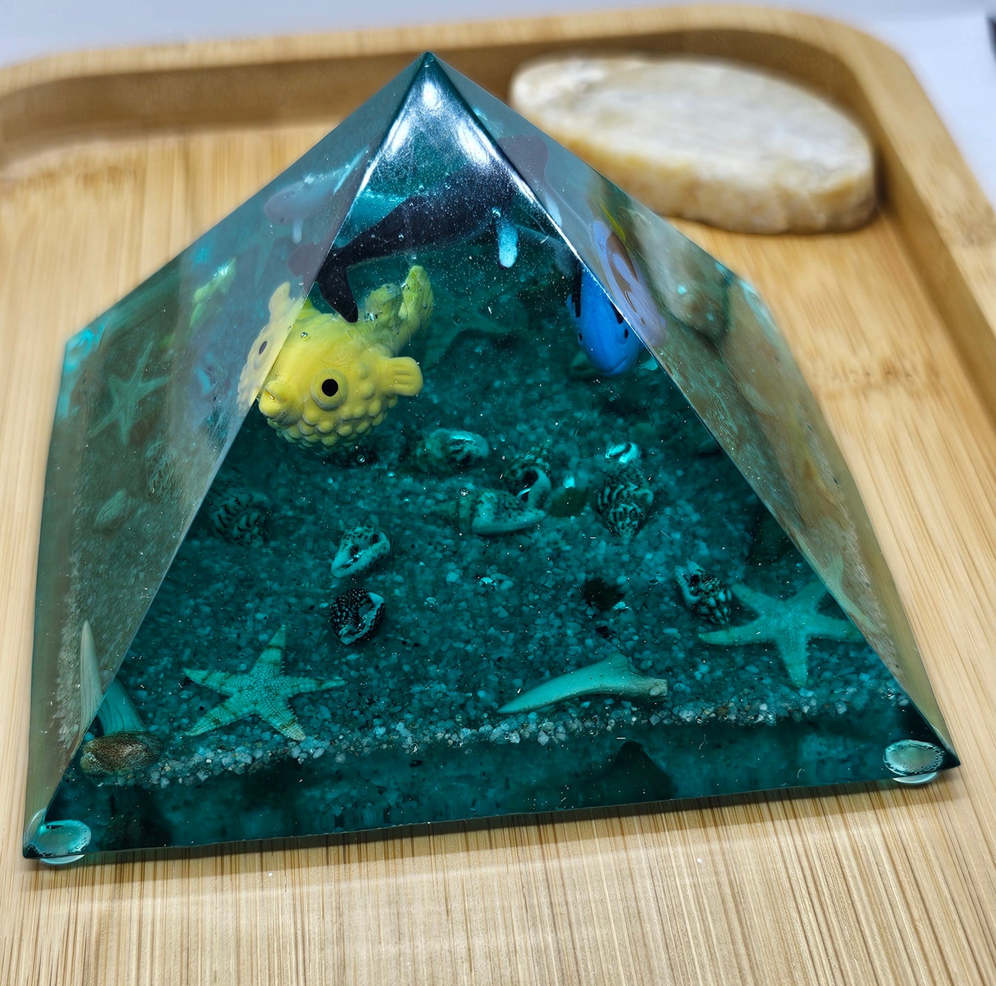 Under the sea pyramid