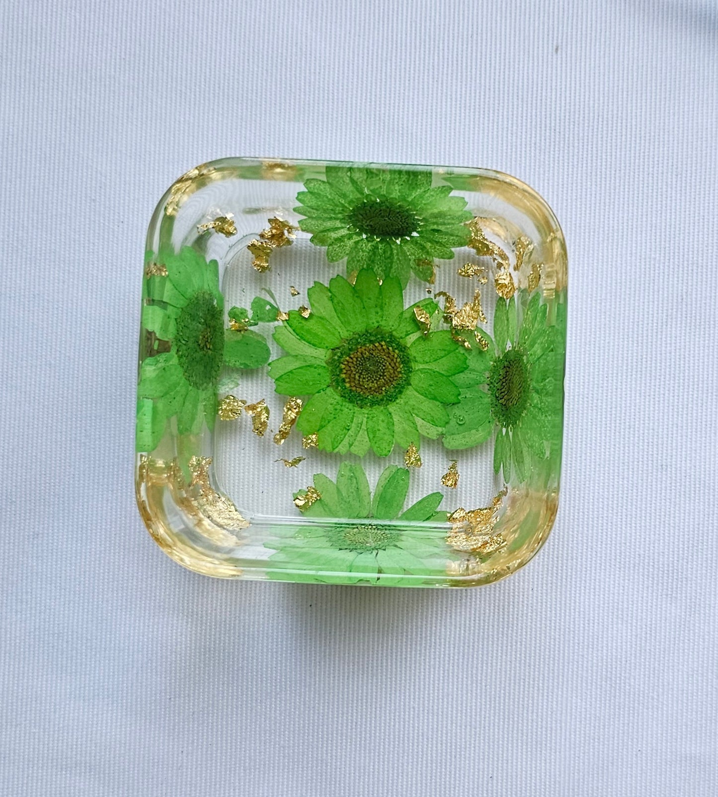 Floral Ring Dish/trinket tray