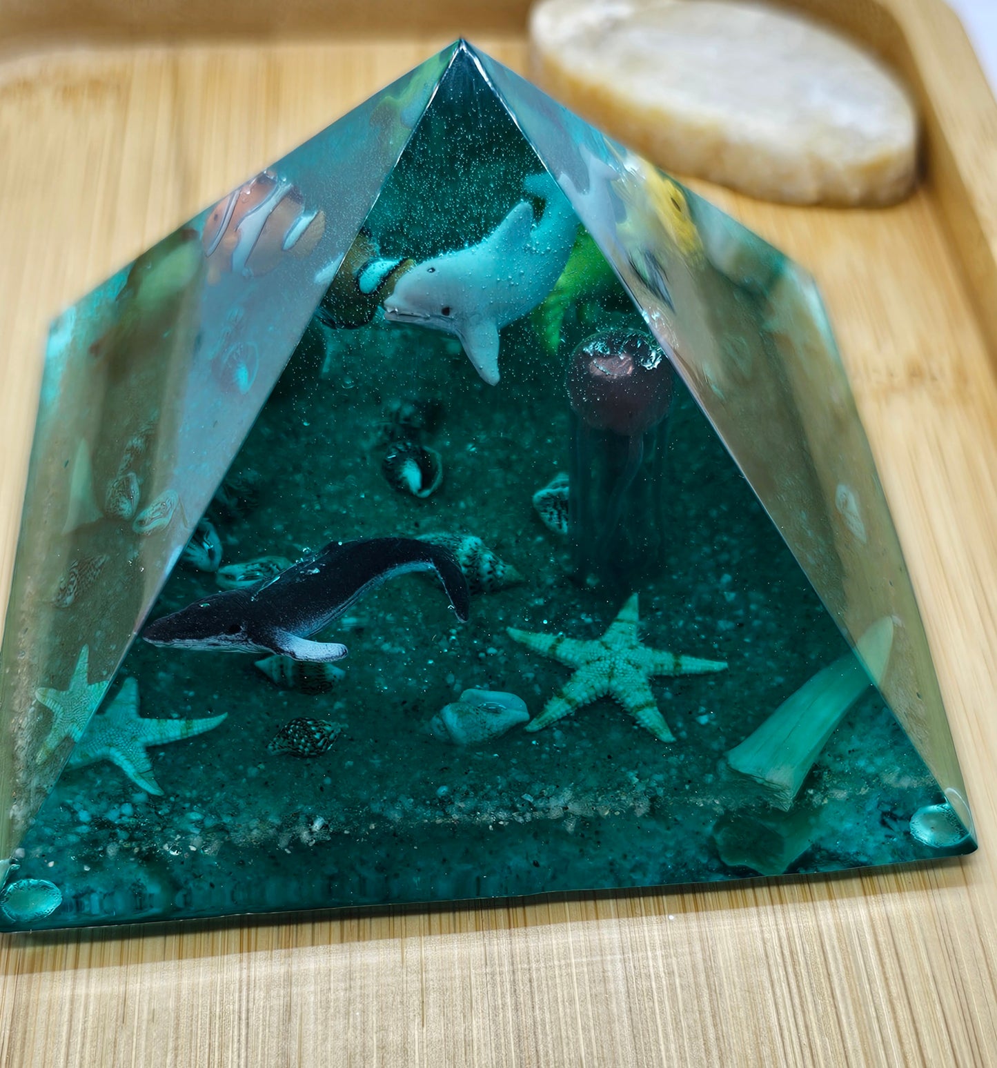 Under the sea pyramid