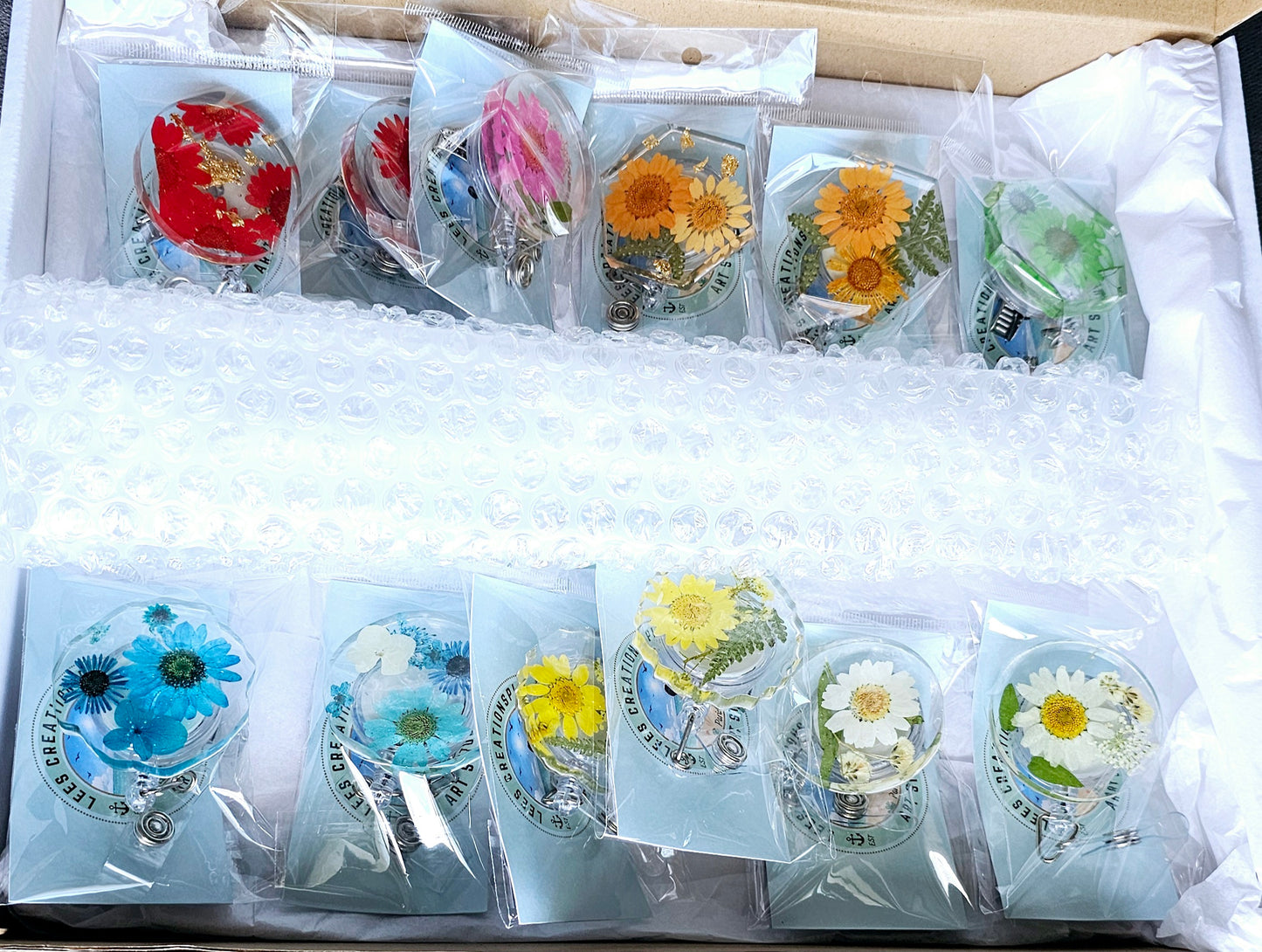 Flower Badge reels