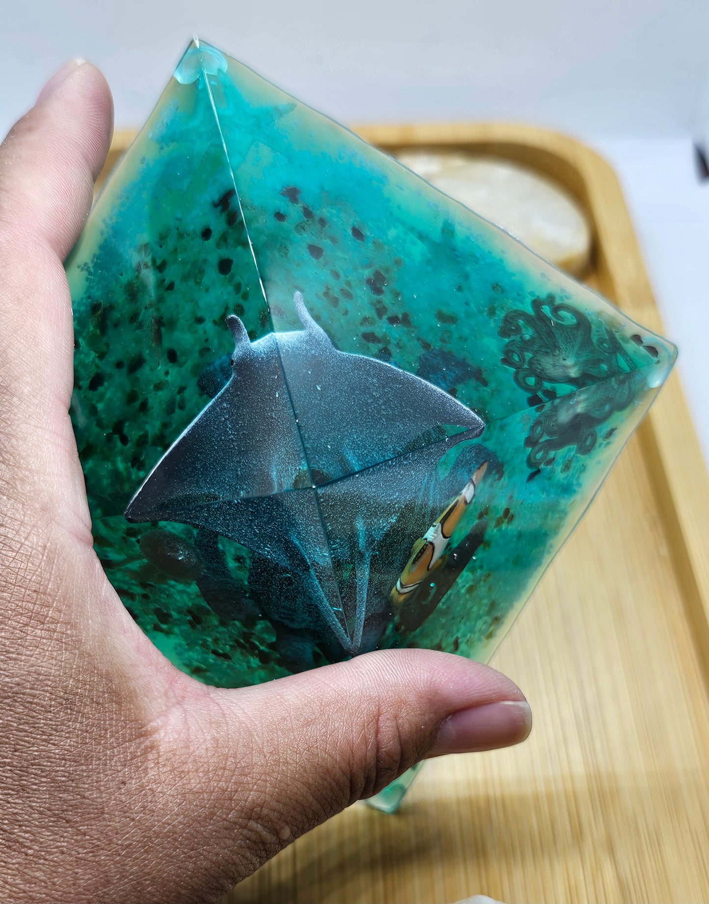 Under the sea pyramid
