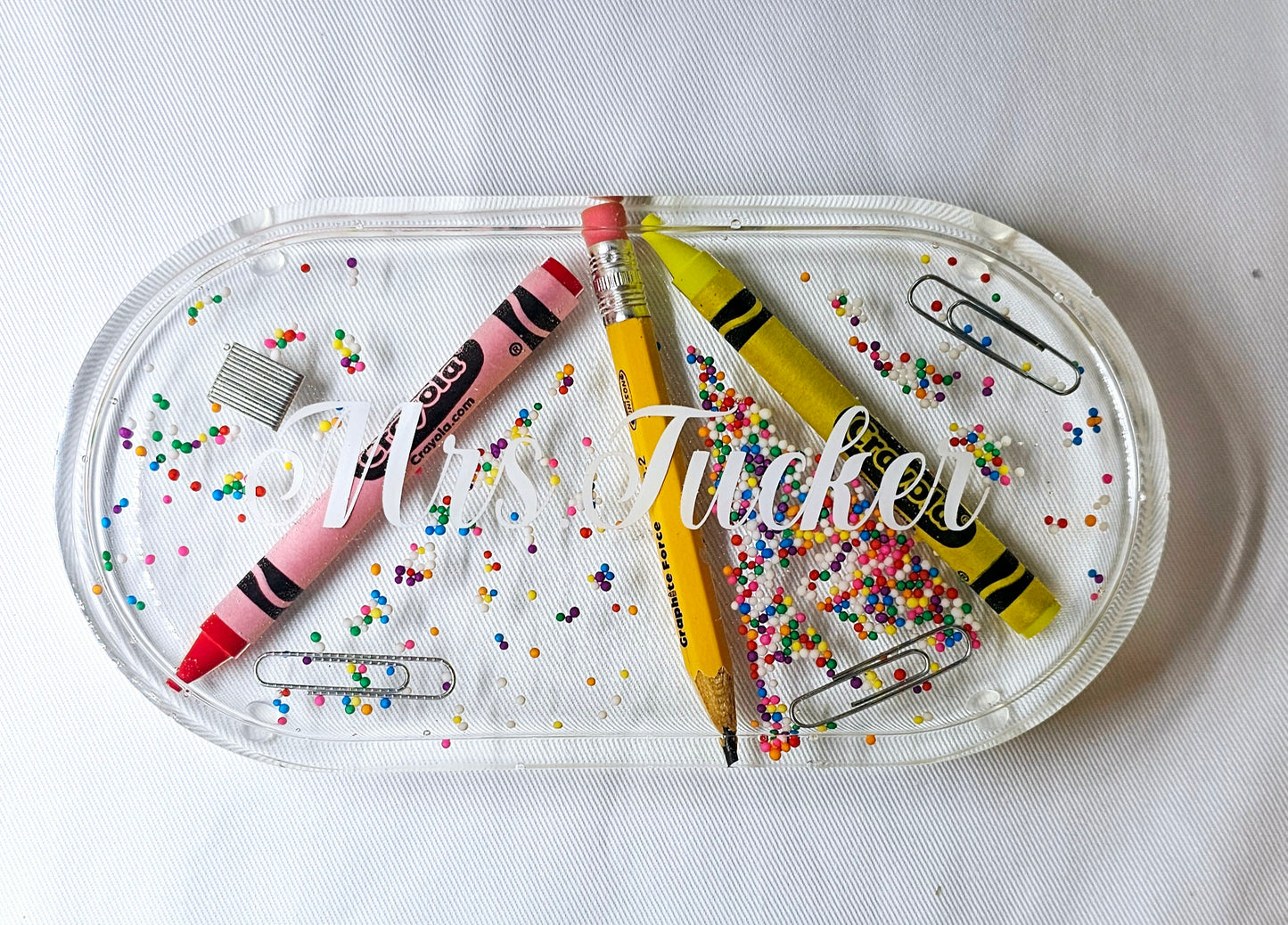 Teacher Appreciation Gift, Teacher Catch All Tray, Personalized Teacher Present