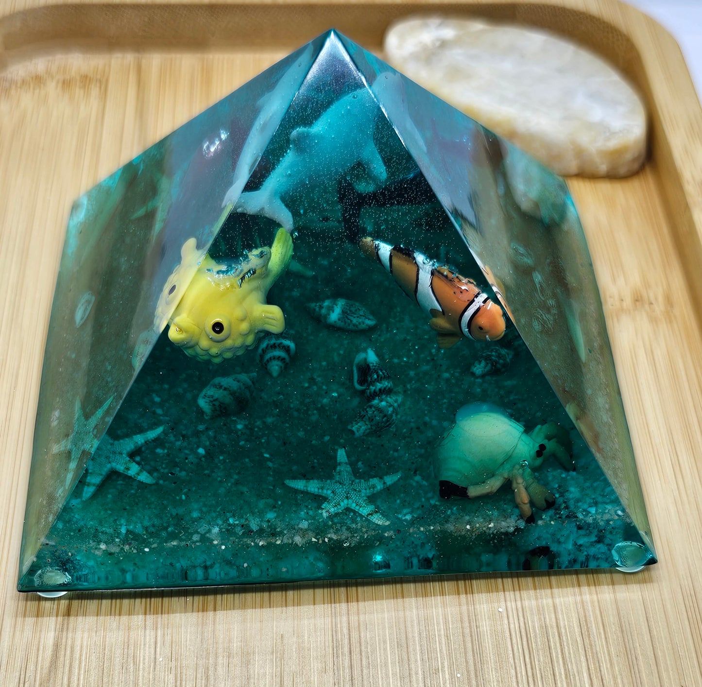 Under the sea pyramid