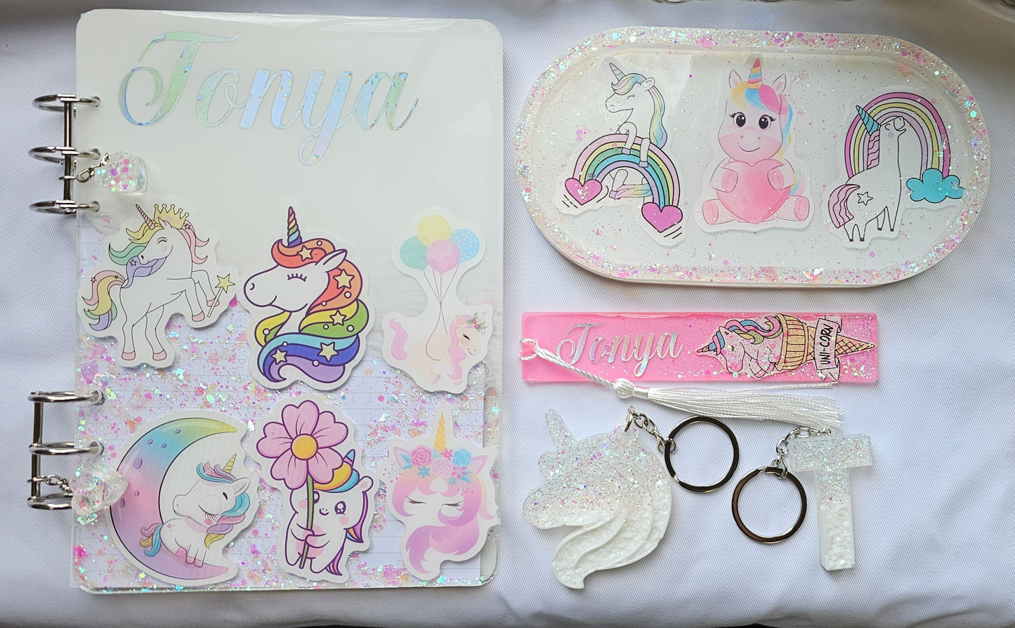 Personalized resin Gift Set / bridesmaids gift sets/ Gift sets