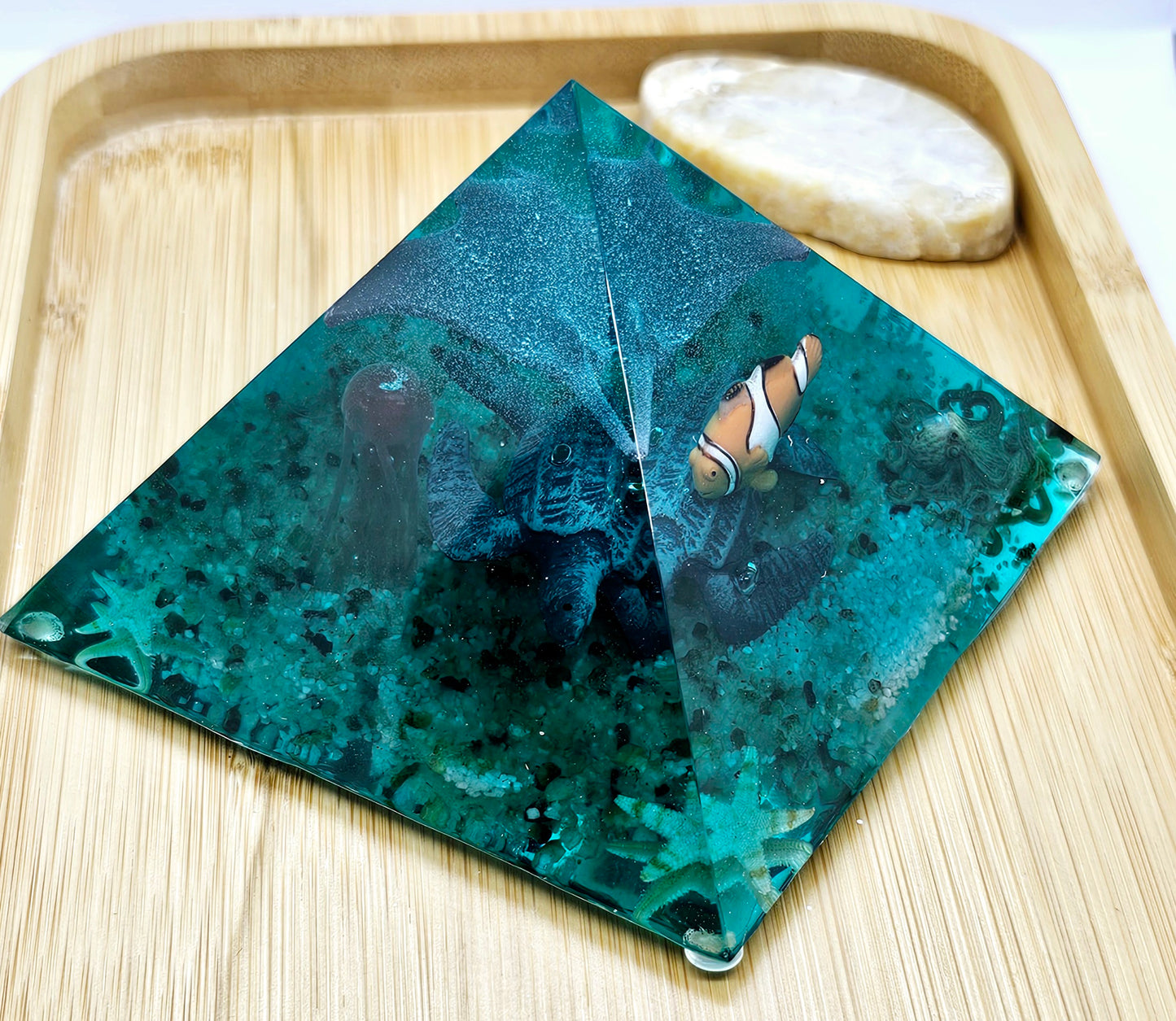 Under the sea pyramid