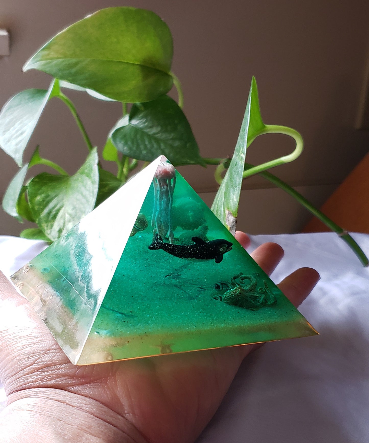Under the sea pyramid