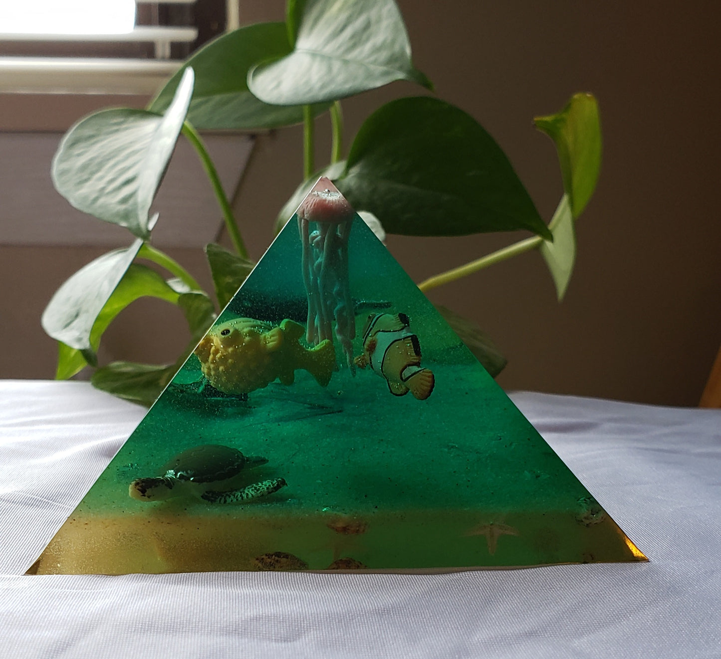 Under the sea pyramid