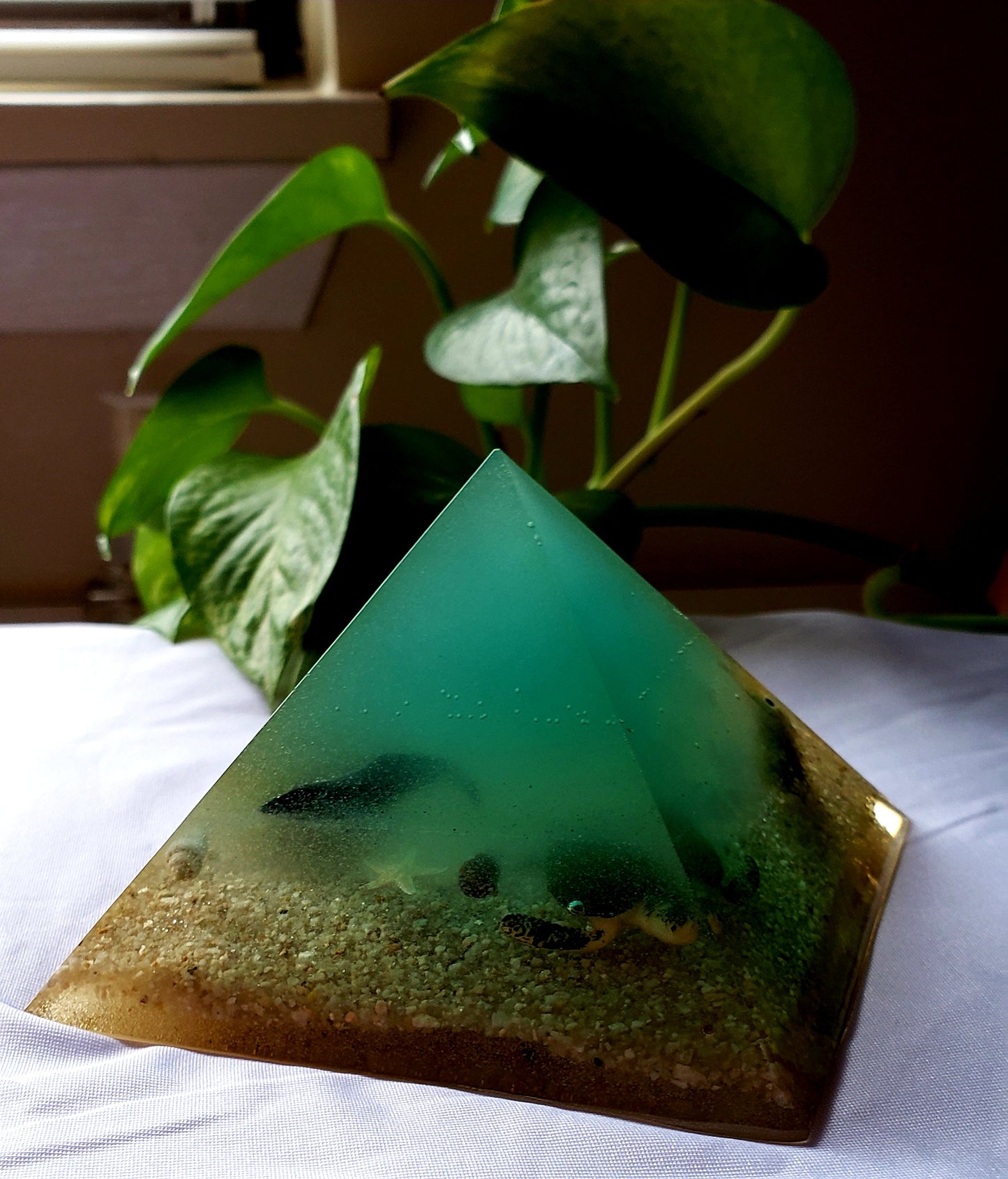 Under the sea pyramid