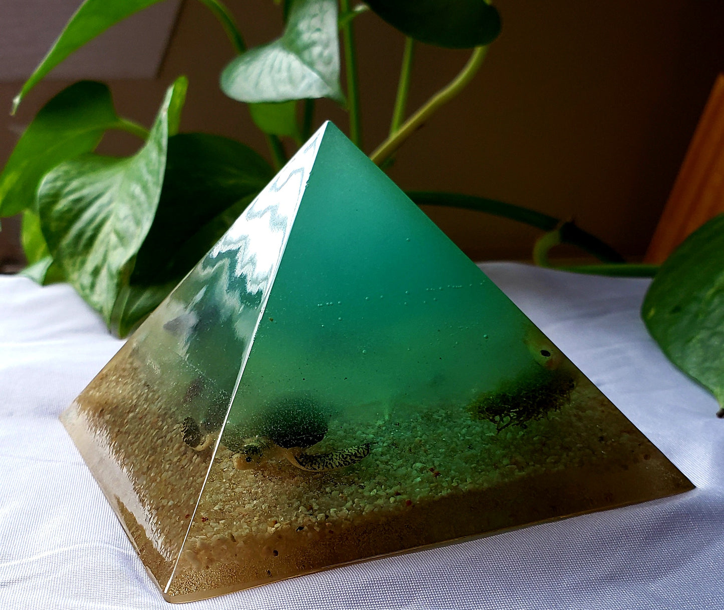 Under the sea pyramid