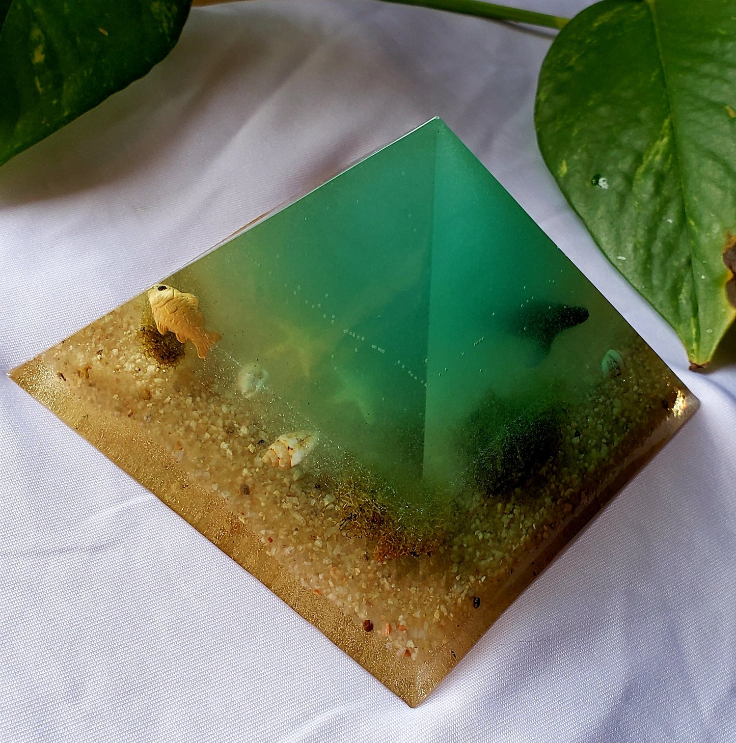 Under the sea pyramid