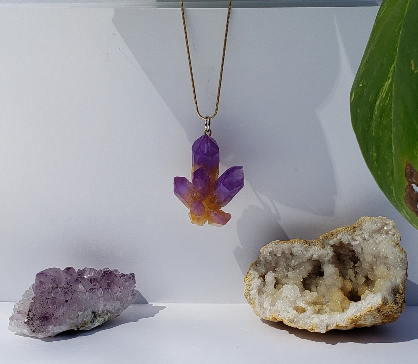 Crystal Cluster Necklace
