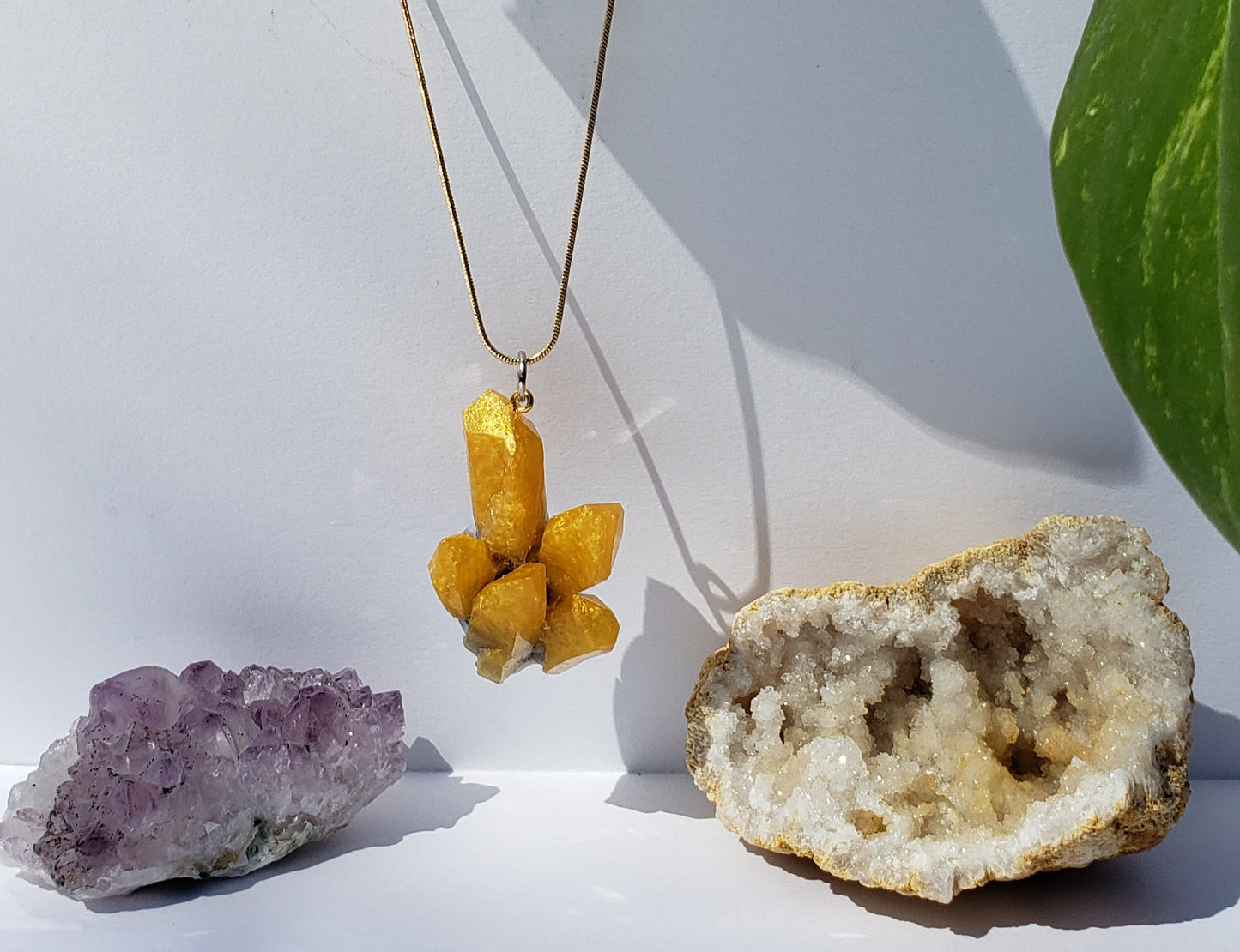 Crystal Cluster Necklace